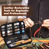 YSWOVUO Leather Sewing Set, 48-Piece High Performance Leather Tool, Leather