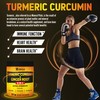 6 in 1 Turmeric Curcumin + Ginger Capsules, 95% Curcuminoids