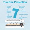 Appliance Extension Cord with Individual Switches on Off - 6