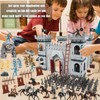 Plustopoy Medieval Castle Knight Toy Soldier Figures Army Men Toys,