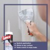 Lanco Siliconizer WHITE Elastomeric Crack Filler Caulk Sealant 10-oz Tube