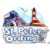 Souvenir Magnet St.Peter-Ording 8.5 x 7 x 1 cm Fridge