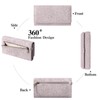 Wallets for Women Vegan Leather RFID Blocking Card Holder Trifold