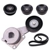 5-Pc Serpentine Belt Kit for Ford 4.6L 5.4L, Replaces 90K-38274A