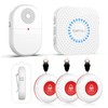 CallToU Wireless Caregiver Pager Call Button for Hard of Hearing