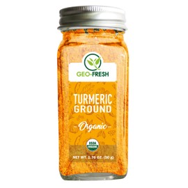 Geo-Fresh Organic Turmeric Powder 1.76 OZ. (50g)