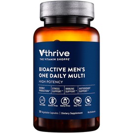 Vthrive Bioactive Men's Multivitamin - One-Daily Multi (30 Vegetable Capsules)