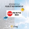 Finoly Stop Pub - Sticker for Letterbox, without Advertising, Letter