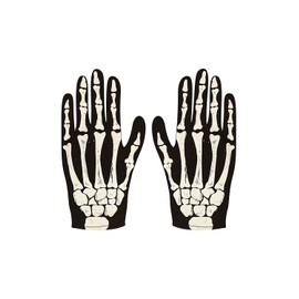 GLOVES SKELETON ADULT