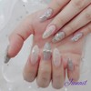  D Twinkle Handmade Nail Tips ✨ - Long Round