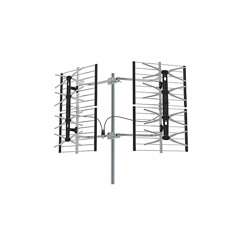 Stellar Labs HDTV 80 Mile Deep Fringe Bowtie Television Antenna
