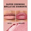 Erinde Brillo de Labios Líquido con Purpurina, Acabado Brillante y
