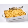 Mud Pie Macaroni and Cheese Baker and Cheese Grater Serving