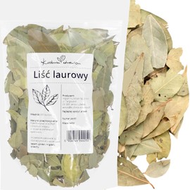 Kuchnia Zdrowia - Bay Leaf - Fresh Leaves - Gentle Dried - Aromatic - Leak-proof Packaging with Zip - Doypack: (200 grams)