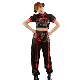 Bright Lara cos058-BK-XL Halloween Cosplay, Chinese Costume, Chinese Costume, For Adults, Women, China