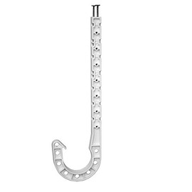 Oatey 33740 DWV J-HOOK White, 1-1/2-Inch x 7-Inch