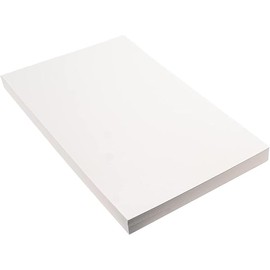 BEIBOON 100 Sheets Drawing Paper for Kids 9"" x 12"" Art Craft Paper for Drawing, Painting, Doodles and Sketching, white100P