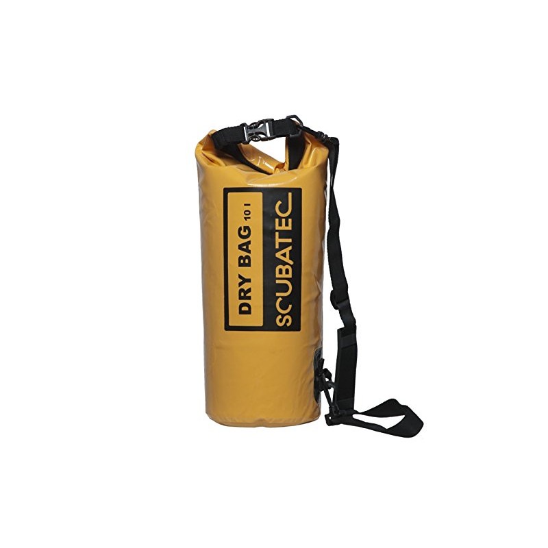 Scubatec Dry Bag Waterproof Packing Bag, 10 L, Yellow