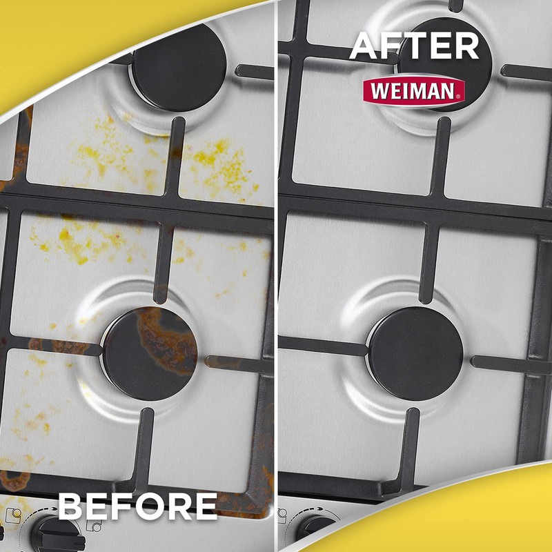 Weiman Heavy Duty Stove and Oven Cleaner and Degreaser for