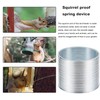 Squirrel Baffle Squirrel-Proof Spring Device Metal Squirrel Baffle for Bird