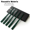 Chopsticks, Reusable Fiberglass Chopsticks for Gift, 5 Pairs Japanese Chinese