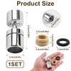 360° Swivel Spout Kitchen Sink Tap, Water-SavingKitchen Sink Faucet Aerator