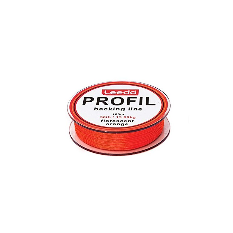 Leeda Profile Backing Line 30lb Orange 30 lb