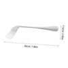BIUDECO 1Set Ergonomic Angled Eating Utensils Fork and Spoon for