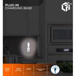 LFI Lights | Power Outage Flashlight Nightlight with Motion Sensor | Auto Dusk to Dawn Sensor | Plug in Flashlight | 14 Hour Run Time | All LED | (2 Pack) | RZNLWE-200