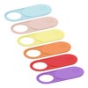Webcam Camera Cover Slide, Webcam Cover for Laptop 0.028-Inch Ultra-Thin Webcam Cover Blocker, Protect Your Visual Privacy and Security (New Multi-Color - 6 Pack)
