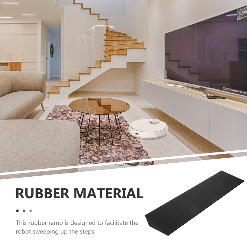 Healeved Rise Rubber Threshold Ramp Robot Vacuum Cleaner Rise Door