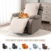 Genina Waterproof Recliner Chair Cover, Non-Slip Washable, 23.6"