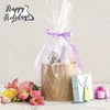 mioule Shrink Wrap Bags for Gift Baskets, 20Pcs 20x24 Inches