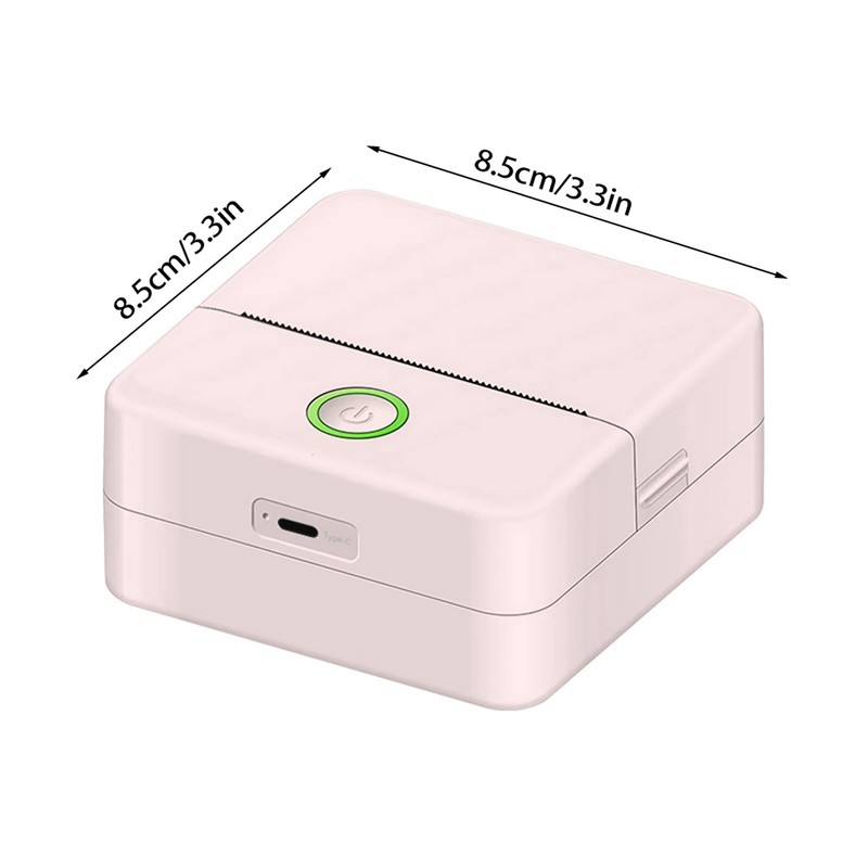 2Inches Mini Pocket Printer Portable Thermal Printer Machine Wireless BT