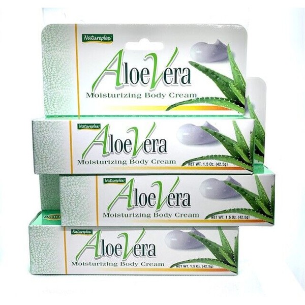 Aloe Vera Moisturizing Body Cream Natureplex ( 3 Pack)