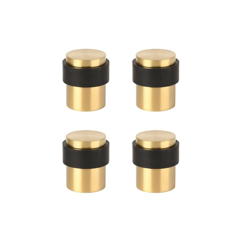 HANDLEZONE® 4 Pack Floor Mounted Door Stop 30mm x 40mm,