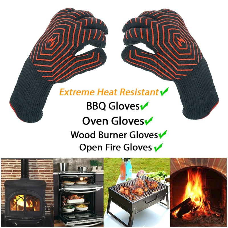 4YourHome Oven Open Fire Wood Burner BBQ Heat Resistant Proof