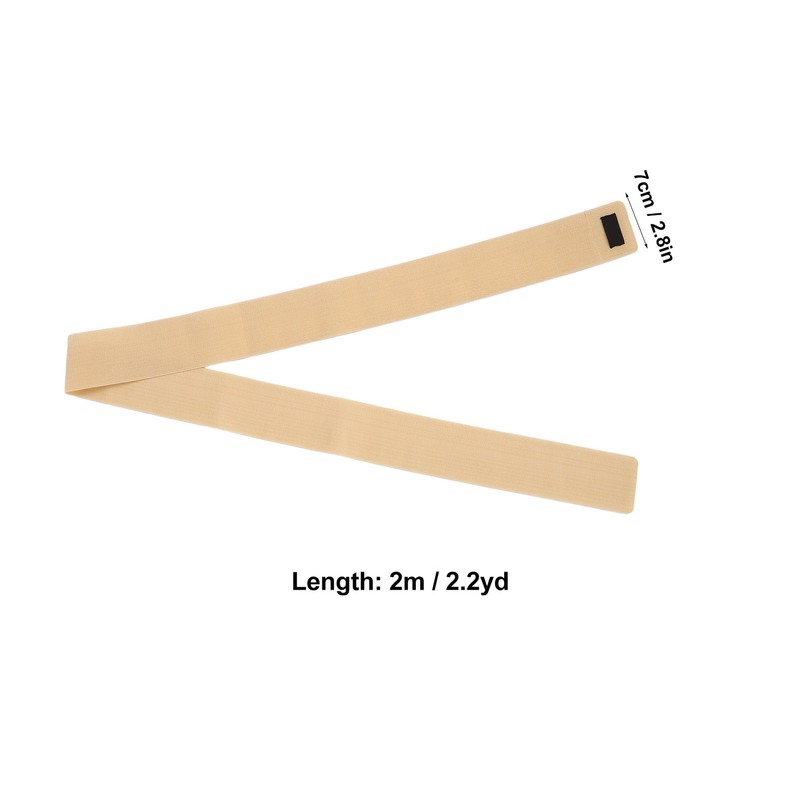 Thigh Trimmer Light Yellow 7cm Wide Elasticity Comfortable Thigh Root