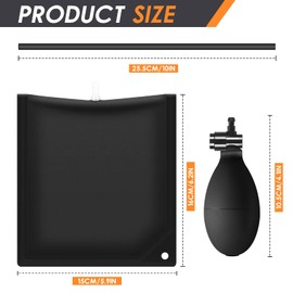 Set of 4 Air Cushion Air Cushion Mounting Cushion Set Air Pump Wedge of 200 kg Window Mounting Air Wedge Pump Air Cushion for Door Window Mounting and Car Repair Mounting Aid