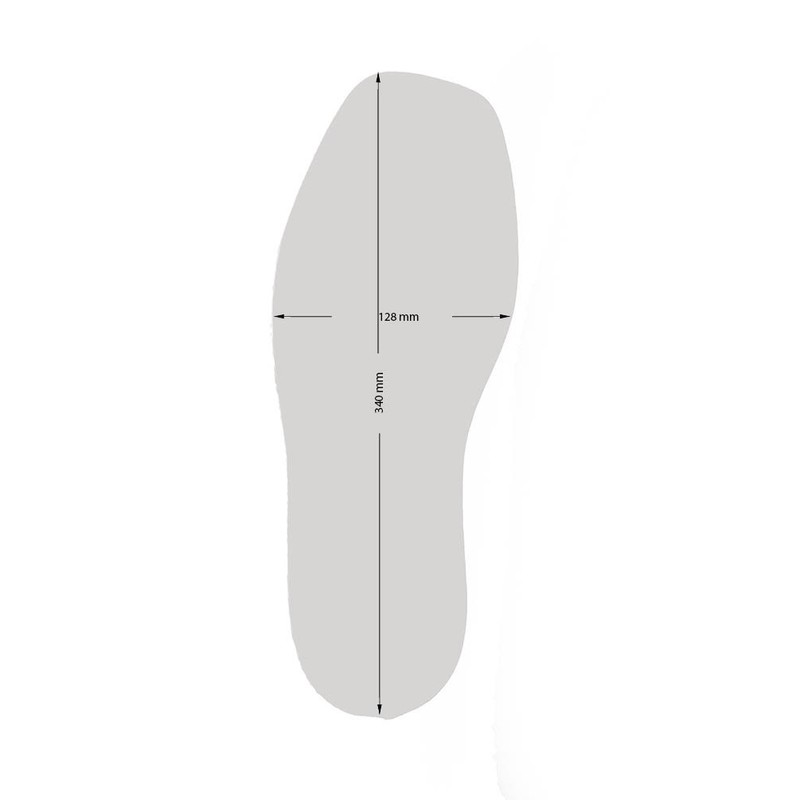 Langlauf® Shoe Repair Compact Rubber Long Sole Shoe Sole "Welle,