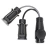 Draper 99661 13-Pin Euro to 7-Pin N-Type Converter, Black
