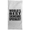 Designsify Gifts, World's Best Skincare Specialist, Hand Towel 15x30 inch