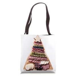 Charcuterie Board Christmas Tree Tote Bag