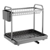Sakugi 2-Tier Dish Drying Rack - Stainless Steel Dish Rack