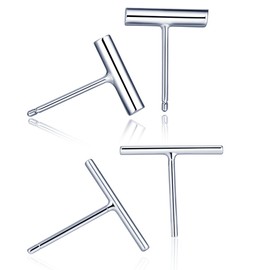 Yumilok 925 Sterling Silver Bar Bar Cylinder Stud Earrings Earrings for Women Girls 2 Pairs, Sterling Silver, No Gemstone