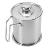 Bacon Grease Container Stainless Steel High Temperature Resistance Oil Strainer