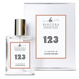BIOCURA BC Perfume 123 Inspired by Aloor For Her For Women Replica Fragrance Dupes Eau de Parfum Spray Bottle 1.7 Fl Oz/50ml-X1