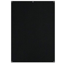 Westcott 578 Black Backdrop 5 x 7 Feet (Black)