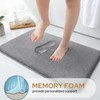 HOMEIDEAS Upgraded Bathroom Rugs Set 3 Piece, Extra Thick Absorbent