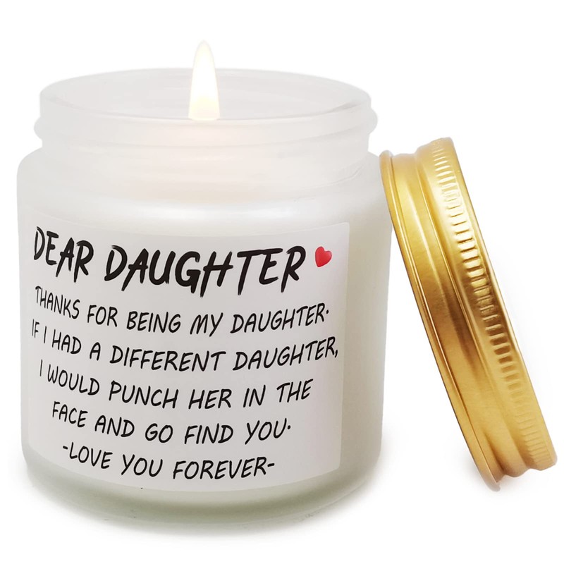 Daughter Gifts from Mom and Dad,21st Birthday Candle Gift for